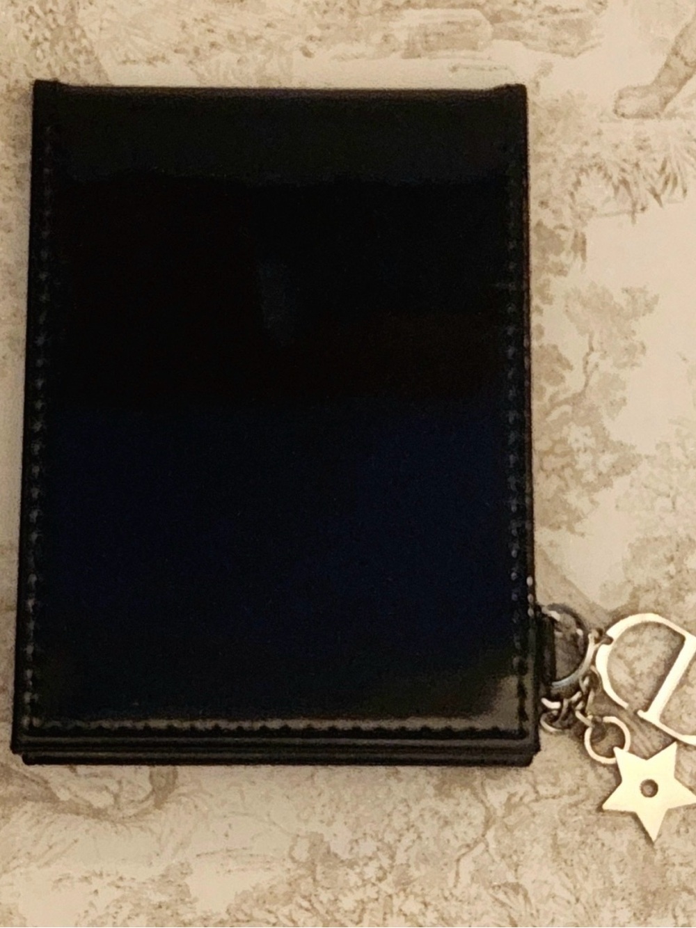 🔥100% AuyDior Black Patent Leather Card HDior holder🔥 - Picture 9 of 12